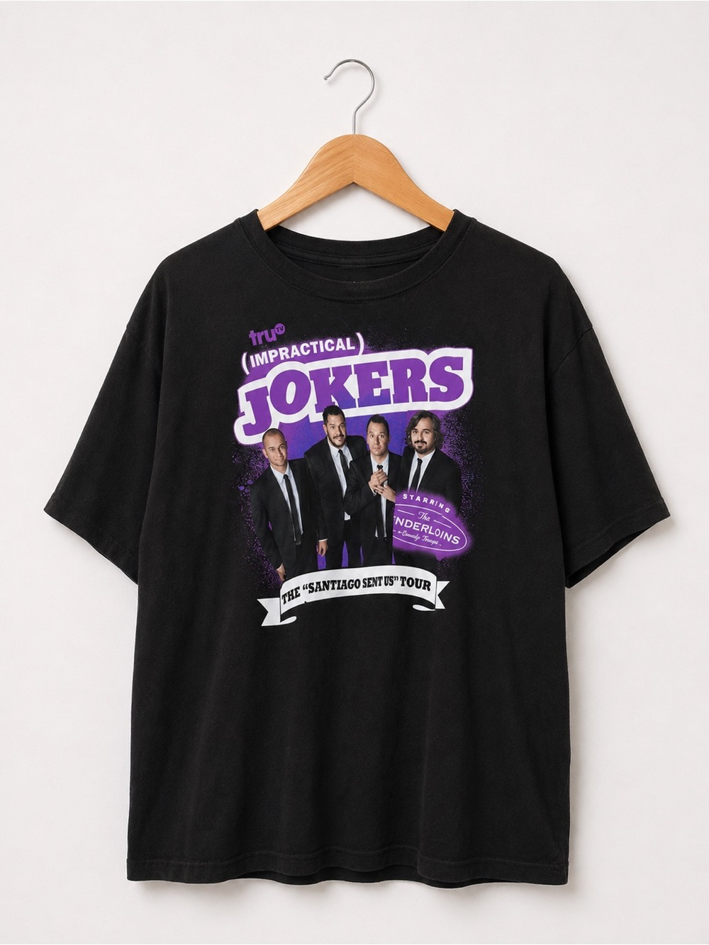 NEW Impractical Jokers Tour Black T-Shirt XL